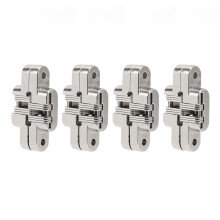 Mini Zinc Alloy Cross Hidden Hinge43mm4pcs