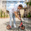 Homcom HOMCOM Folding Kick Scooter for 14+ w/ Adjustable Height, Red 3