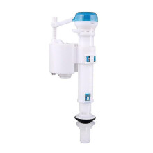 Toilet Fill and Flush Valve Set, Universal Adjustable Inlet Valve with Pipe, Simple Installation No Tools for Toilet Cistern Repair and Replacement