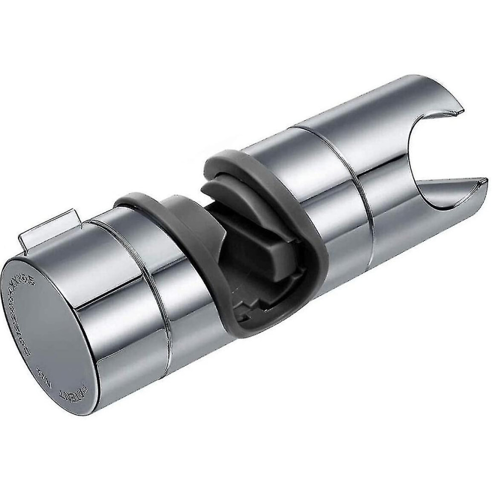 Adjustable Handheld Shower Head Holder Chrome Abs For Standard Shower Rails 360 Rotation Tool-Free Installation 6901508279551