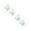4Pcs Adjustable Bread Slicer Green ABS Manual Toast Sandwich Cutter 8