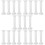 20Pièces Supports Gâteau Piliers Romans PP Blanc Décor Table 10