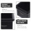 Durable Black Aluminum Mini Toast Pan Nonstick Kitchen Bread Mold 11
