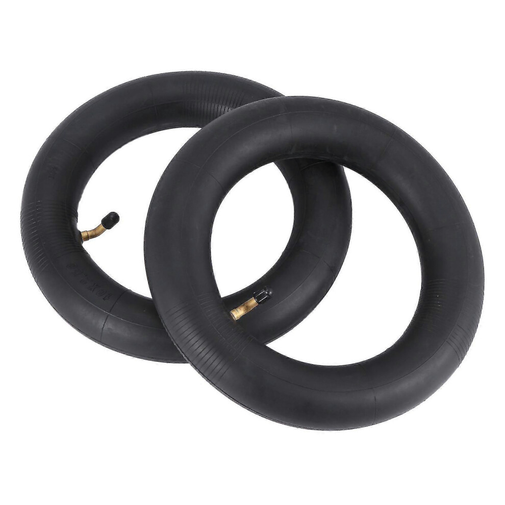 Electric Scooter Inner Tubes 10X2.5 Pair - Thickened Rubber - Compatible With Zero 10X Speedual - City Road Tyres 6901508281240