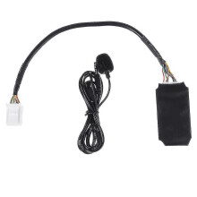Toyota Vios Pradon kanssa yhteensopiva Bluetooth AUX -autosovitin - Handsfree-puhelut, A2DP-musiikin toisto CD-vaihtajan kautta