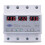 Three Phase Voltage Protector Adjustable Over Under Voltage 63A with Auto Reset Voltage Display for Motor Protection 1