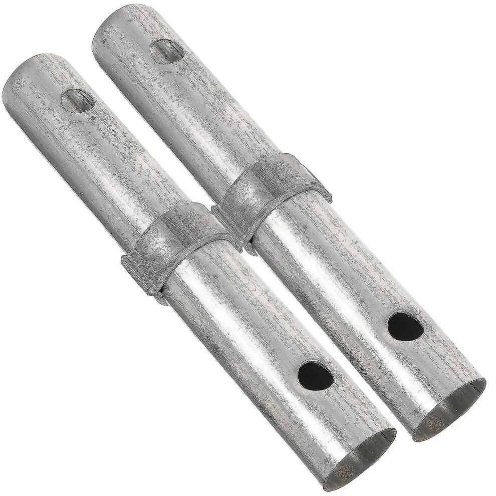 Scaffolding Connecting Pin, Solid Iron Heavy Duty Construction Pins, 2-Pack For Scaffold Frame, 8.45 X 1.22 Inches 6901508274297