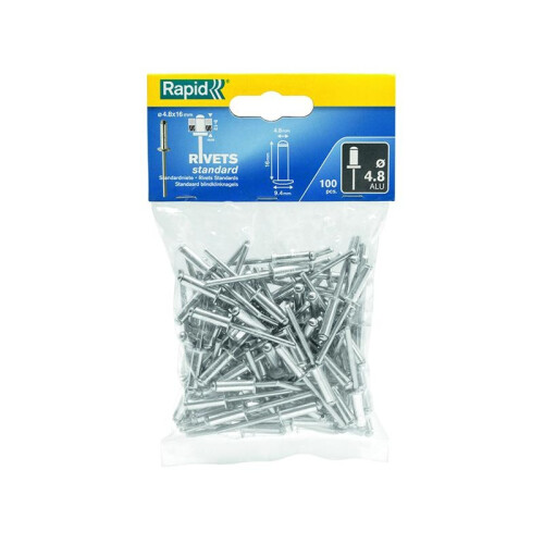 Rapid Rapid Standard Aluminium Rivet 2