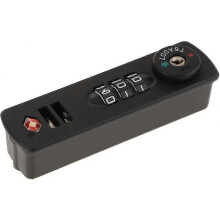 Cadeado TSA, Cadeado de Combinação para Viagens com Senha Reconfigurável, Aprovado pelo TSA 007 para Malas e Valises de Segurança nos Aeroportos