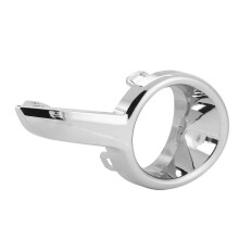 Front Bumper Fog Light Bezel for 208 2012‑2018 ABS Chrome Right Side