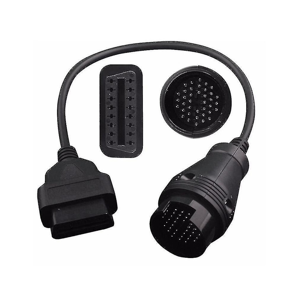Obd2 Diagnostic Cable Compatible With Mercedes-Benz 38-Pin Vehicles - 38-Pin To 16-Pin Adapter Connector 6901508276130
