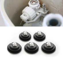 Rubber Diaphragm Gaskets 5-Pack, 28x15mm, for Siamp Toilet Cistern Inlet Ball Valve Replacement