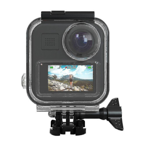 Diving Case compatible with GoPro Max 360 Action Camera, 45m Waterproof with Touchscreen Back Cover