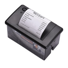 Stampante termica per scontrini da 58 mm compatibile con sistemi POS (ESC/POS), interfacce USB, RS232 e TTL, Windows, Linux e Android.