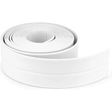 Taśma uszczelniająca łazienkowa 38 mm x 3,2 m, wodoodporna i odporna na pleśń, klejąca z PE do wanien i umywalek