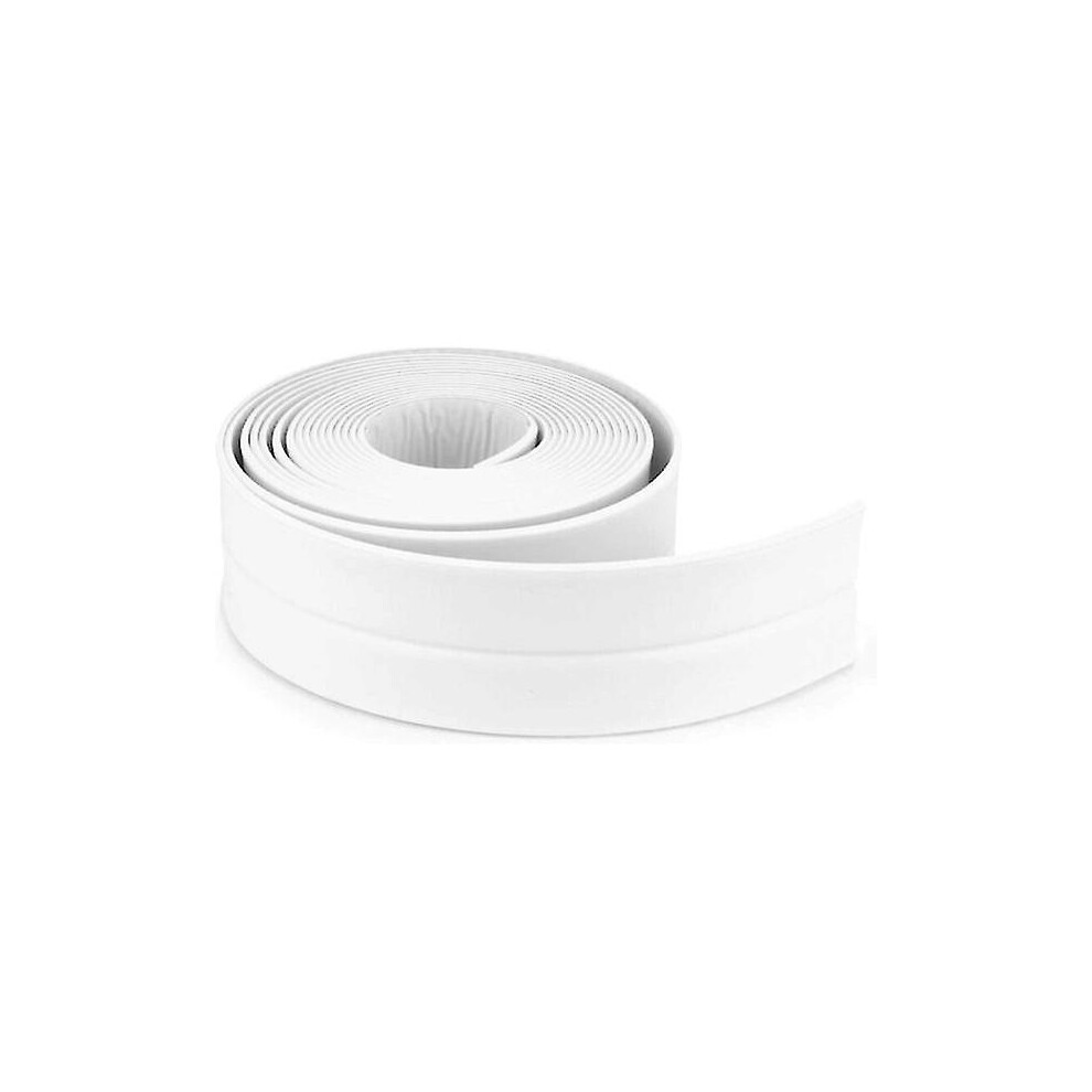 Bathroom Seal Strip 38Mm X 3.2M, Pe Waterproof Mildew-Proof Adhesive Tape For Tubs Sinks 6901508277090