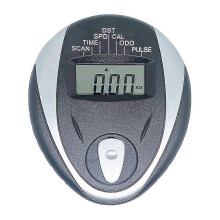 Heimtrainer-Computer mit LCD-Bildschirm, Herzfrequenz- und Geschwindigkeitsanzeige, Betrieb mit AAA-Batterien, für Heim-Spinning-Bikes