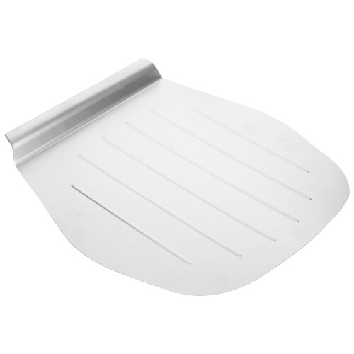 3Pcs Kitchen Gadgets Stainless Steel Pizza Transfer Spatula Silver 2