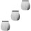 3Pcs Kitchen Gadgets Stainless Steel Pizza Transfer Spatula Silver 7