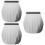 3Pcs Kitchen Gadgets Stainless Steel Pizza Transfer Spatula Silver 9