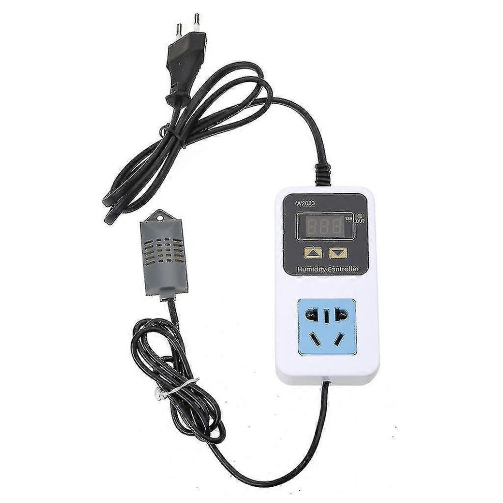 Digital Humidity Controller With Led Display, High Accuracy 0.1%Rh, 110V-220V Wide Voltage, 10A Output For Greenhouse, Terrarium 6901508252363