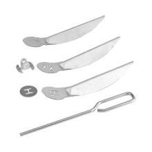 18.5 Inch Charcoal Grill Cleaning System Kit Compatible with Weber 7443, 90719 - One-Touch Metal Ventilation Ash Removal