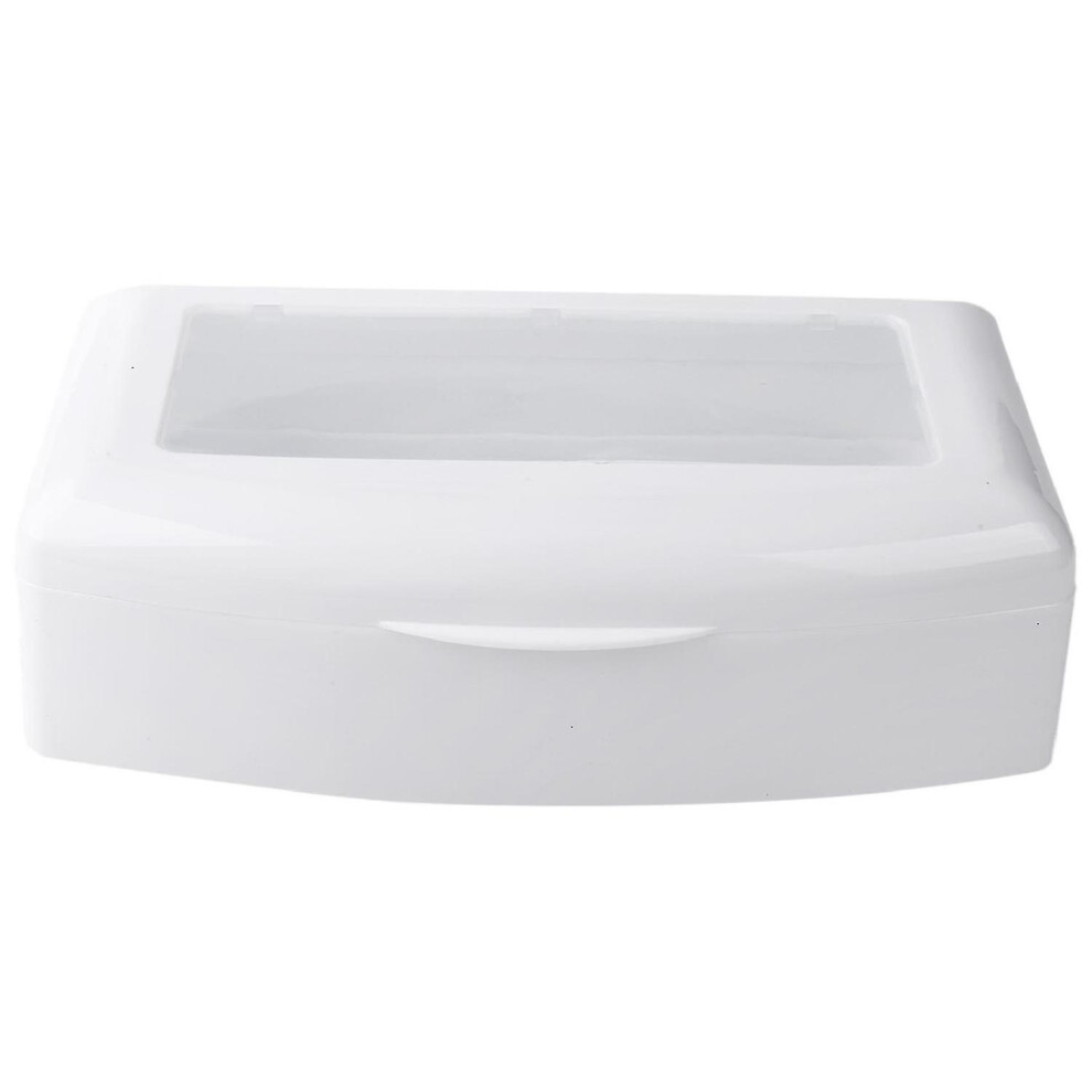 Manicure Disinfection Box, White Plastic Detachable Steriliser Case With Automatic Tray, For Nail Salon Tools 6901508264434