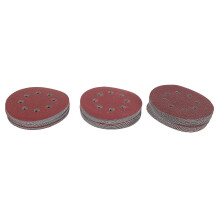 1.5 Inch Sanding Discs 60 Pcs, 6 Grit Hook and Loop Sandpaper Set for Metal Wood Polishing