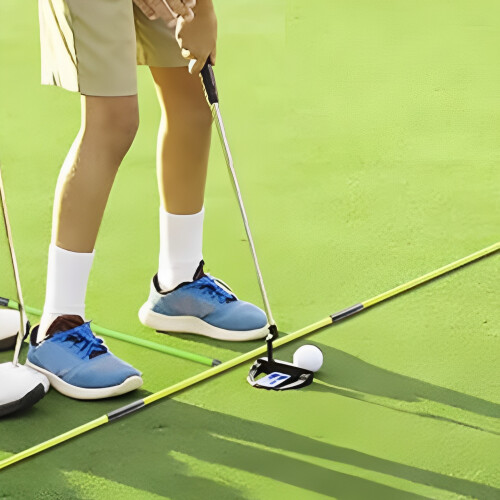 (Yellow (two packs)) Golf Training Sticks for Beginners & Pros 2