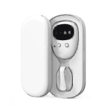 Wireless Bedwetting Alarm for Children, Rechargeable with Charging Case, 3 Alert Modes, White
