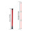 (Red (two packs)) Golf Training Sticks for Beginners & Pros 5