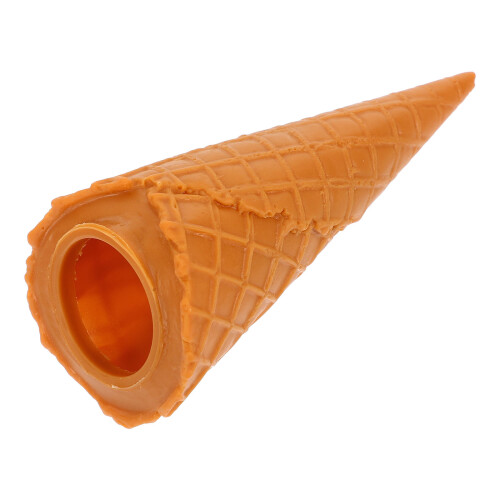 5Pièces Décorations Cornets Glace Simulation PVC Marron Pour Photos 2