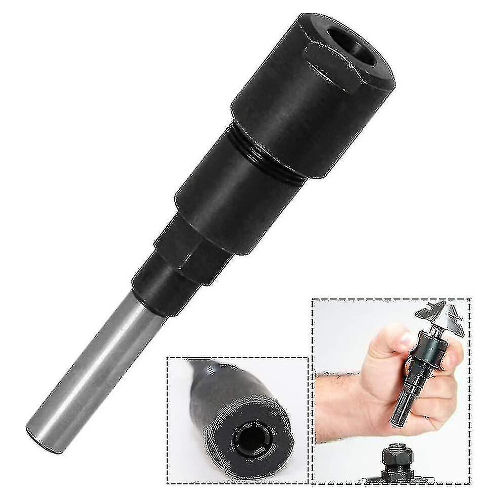 Router Collet Extension 8Mm Shank, Carbide Extension Rod, 86Mm Length For Milling, Drilling, Automotive Mold Machining Tool 6901508264045