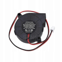 Serverkoelventilator compatibel met EVERCOOL EC5015M12S 50x50x15mm 12V 2-draads voor servergebruik