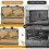 Tool Storage Bag, Tool Roll Bag with 6 Pockets, Durable Canvas Organiser for Hand Tools, Space Saving Portable Workshop Storage 3