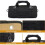 Tool Storage Bag, Tool Roll Bag with 6 Pockets, Durable Canvas Organiser for Hand Tools, Space Saving Portable Workshop Storage 4