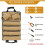 Tool Storage Bag, Tool Roll Bag with 6 Pockets, Durable Canvas Organiser for Hand Tools, Space Saving Portable Workshop Storage 5