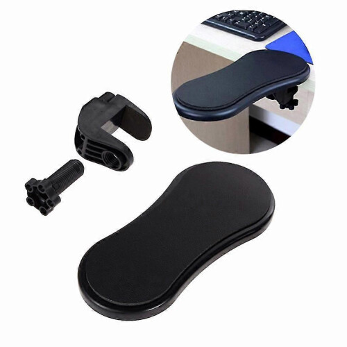 Computer Desk Armrest compatible with Office Chair - Rotatable Adjustable Leather Pad for Forearm Support 2