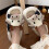 Comfortable Cow Pattern Linen Slippers for Men, Size 40-41 14