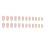 Pink Press-on Nails for Women, Gradient Yellow-Pink 5
