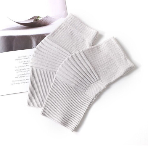 (Light Grey, M) Thermal Knee Warmers for Elderly, Breathable & Comfortable 1