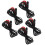 5pcs Black 2.35mm Electrode Lead Wire for TENS Machine, 4.9ft 14