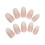 Pink Press-on Nails for Women, Gradient Yellow-Pink 7