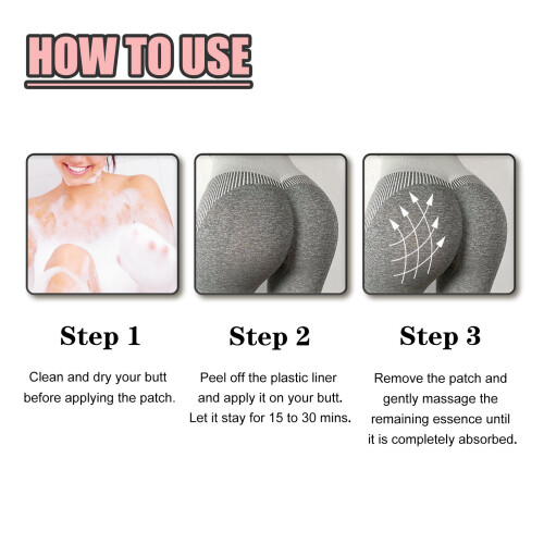 12pcs Butt Lift Tape - Hip Lifting Organics Patch 2