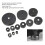 16Pcs Hole Saw Set Carbon Steel - Gypsum 4