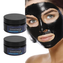 Mascarilla facial negra peel-off 100 g / 3.5 oz 2 piezas