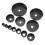 16Pcs Hole Saw Set Carbon Steel - Gypsum 9