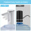 Automatic Water Dispenser 1200mAh White 160x73x73mm 1