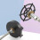 Automatic Glass Cup Washer Black ABS Fast Cleaning Multi Angle Water Sprayer 10