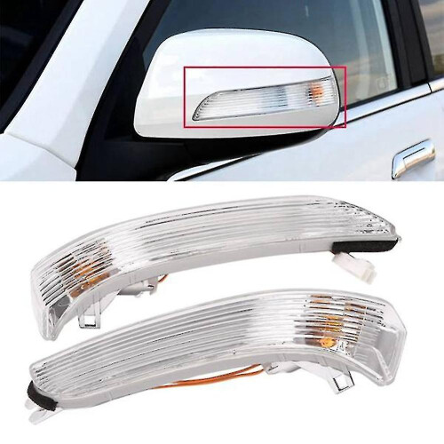 Left Indicator Light compatible with Great Wall H3, H5 - Transparent Lens, ABS Housing 2